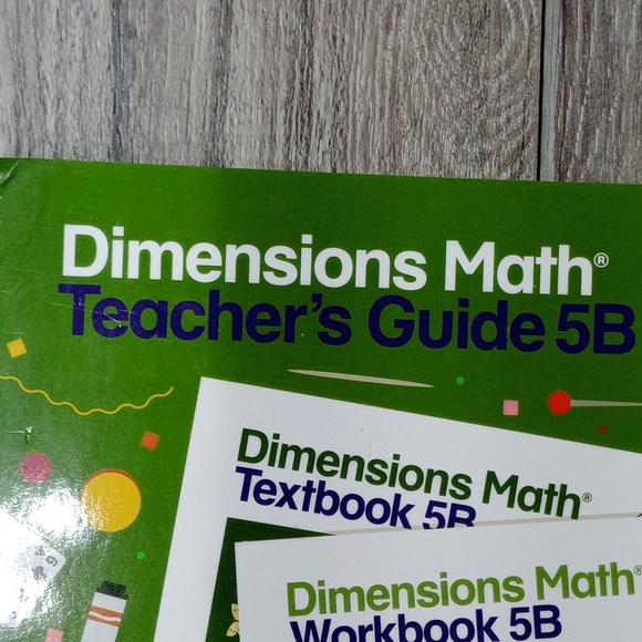 Singapore Math DIMENSIONS MATH Textbook 5B teachers guide - Picture 5 of 9